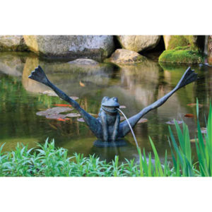 Aquascape Crazy Legs Frog Fountain with Pump