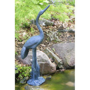 Aquascape Standing Crane Fountain with Pump