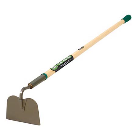 Tru Tough Welded Garden Hoe With Cushioned Grip Wood Handle